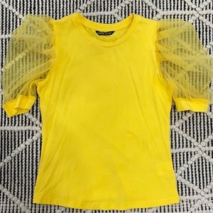 Shein Yellow Top